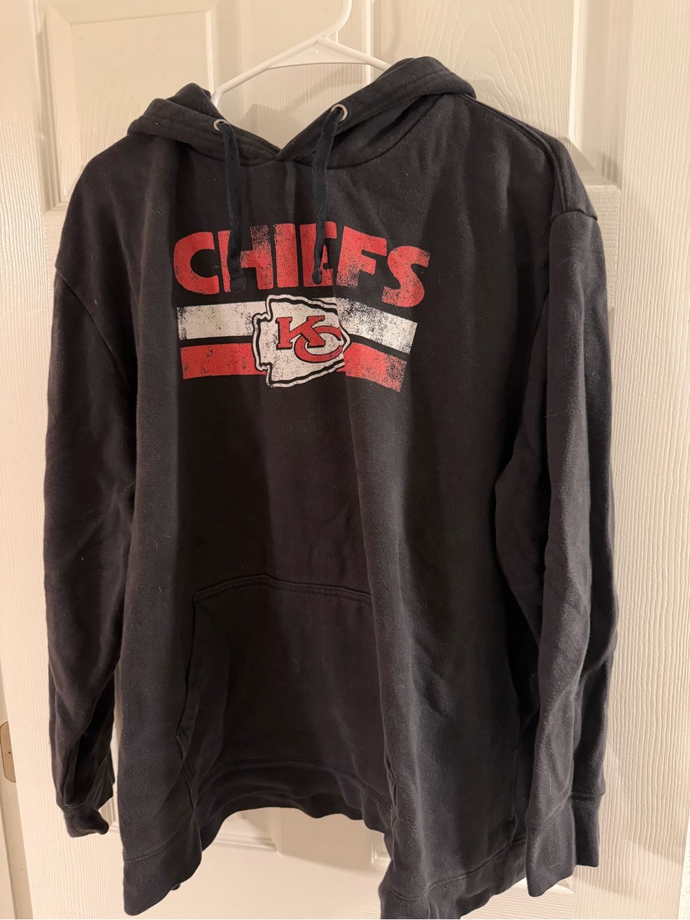 Kansas City Chiefs Hoodie with Red & White Graphic